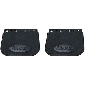 Peterbilt OEM Front Fender Mud Flaps Compatible with Peterbilt Models 388, 389, Black, Set of 2 in Kuwait