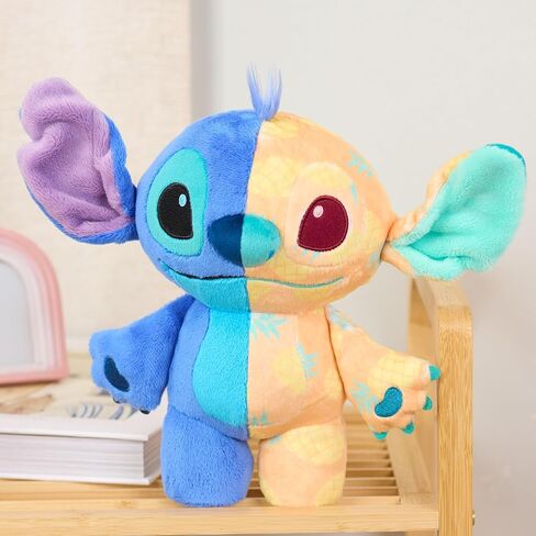 HAPPY HAUL Disney Stitch Remix’d Plush, Short-Run Drop Two-Toned Character Plush Collectible Toy with Patterned Fabrics, 8.5-Inch Stuffed Toy, Ages 8 and up in Saudi Arabia
