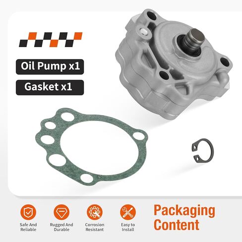 Oil Pump & Gasket Kit For Yamaha Raptor 660R YFM660R 2001-2005 in Kuwait