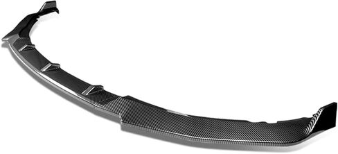 Auto Dynasty 3PCS CK-Style Paintable Front Bumper Lip Spoiler Splitter Body Kit Compatible with Honda Odyssey 2011-2017, Carbon Fiber in Kuwait