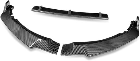 Auto Dynasty 3PCS CK-Style Paintable Front Bumper Lip Spoiler Splitter Body Kit Compatible with Honda Odyssey 2011-2017, Carbon Fiber in Kuwait