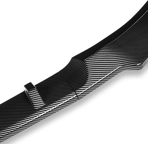 Auto Dynasty 3PCS CK-Style Paintable Front Bumper Lip Spoiler Splitter Body Kit Compatible with Honda Odyssey 2011-2017, Carbon Fiber in Kuwait