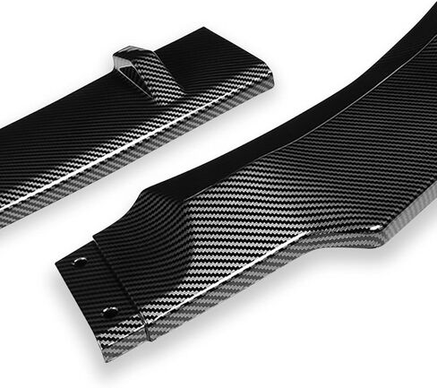 Auto Dynasty 3PCS CK-Style Paintable Front Bumper Lip Spoiler Splitter Body Kit Compatible with Honda Odyssey 2011-2017, Carbon Fiber in Kuwait