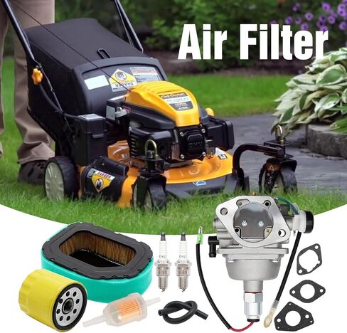 طقم مكربن ​​32-853-08 مع فلتر وقود فلتر الهواء، بديل لمحرك Kohler Motor Courage SV710 SV715 SV720 SV725 SV730 SV735 SV740 SV810 SV820 22-27HP، استبدال 32-853-06 in Kuwait