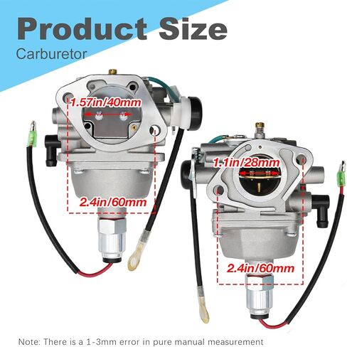 طقم مكربن ​​32-853-08 مع فلتر وقود فلتر الهواء، بديل لمحرك Kohler Motor Courage SV710 SV715 SV720 SV725 SV730 SV735 SV740 SV810 SV820 22-27HP، استبدال 32-853-06 in Kuwait