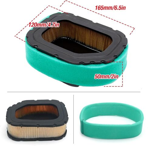 طقم مكربن ​​32-853-08 مع فلتر وقود فلتر الهواء، بديل لمحرك Kohler Motor Courage SV710 SV715 SV720 SV725 SV730 SV735 SV740 SV810 SV820 22-27HP، استبدال 32-853-06 in Kuwait