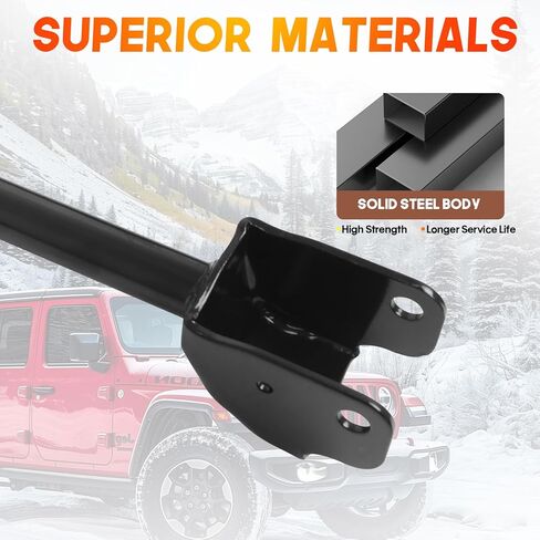 8Pcs Suspension Kit, Front/Rear Control Arm with Bushing for Jeep Wrangler JK 2007-2017, Replace # K641822 K621823 K642032 K641777 52060015AD 52060021AD 52059976AF 52059979AF in Saudi Arabia