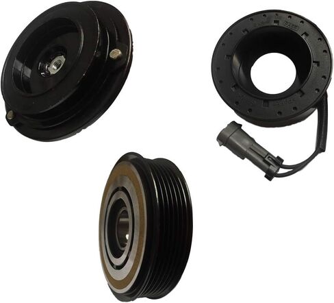 AC Compressor Clutch Kit (PULLEY, BEARING, COIL, PLATE) FITS: 2000-2005 CADILLAC DEVILLE 8CYL 4.6L in Kuwait