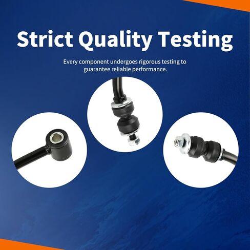 Front Sway Bar Link Pair for 1991-2001 Jeep Cherokee 1991-1992 Comanche 1993-1995 Grand Cherokee 1993 Grand Wagoneer K3174 in Kuwait