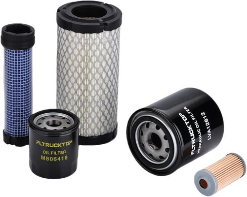 LVA21196 Filter Kit fit for John Deere 2210 Compact Utility Tractor Service replace CH15553, LVA12812, M113621, M806418, M123378 in Kuwait