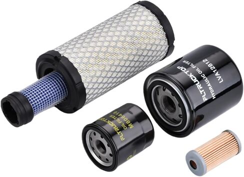 LVA21196 Filter Kit fit for John Deere 2210 Compact Utility Tractor Service replace CH15553, LVA12812, M113621, M806418, M123378 in Kuwait