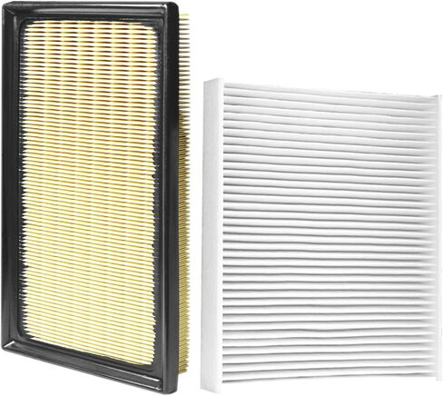 Engine Cabin Air Filter Compatible with RAV4 Hybrid (2019-2025), Highlander Hybrid (2020-2025), Sienna Venza (2021-2025), Camry Hybird (2018-2025), Air Filter Replaces17801-F0020, 87139-58010 in Saudi Arabia