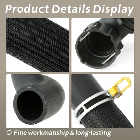 95389388 9048532 Engine Coolant Inlet Outlet Hose Replacement for Chevrolet Cruze 2011 2012 2013 2014 2015 for Cruze Limited 1.8L 2016, Replace 9076033 2 Pcs Radiator Pipe Line Tube Rubber in Kuwait