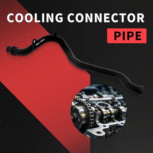 06E121065N Coolant Hose Radiator Cooling Connector Pipe Compatible with A4 A5 A6 A7 A8 Quattro Q5 Q7 SQ5 S4 S5 06E121065Q 06E121065AA,95810646500 in Saudi Arabia