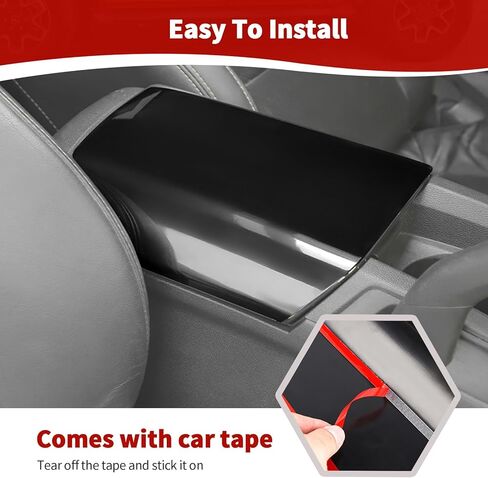 for Camaro Center Console Armrest Cover Trim Fit for Chevy Camaro 2010-2015 Black Interior Accessories 1pc in Saudi Arabia