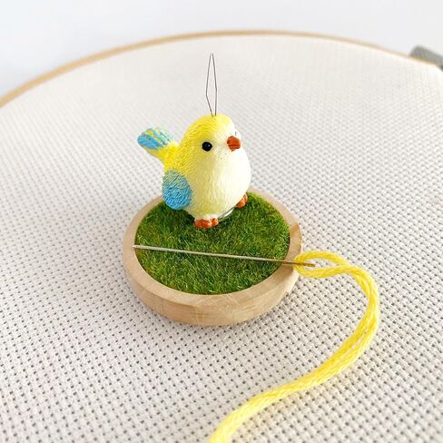 Bird Needle Threader with Grass Needle Minder for Cross Stitch, Magnetic Needle Nanny for Embroidery Sewing Needlework Supplies in Saudi Arabia