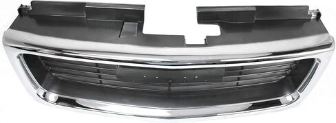 مجموعة شبكة Garage-Pro متوافقة مع GMC Sonoma 1998-2004، تناسب 1998-2001 GMC Jimmy Chrome Shell مع إدراج رمادي فضي مطلي in Kuwait