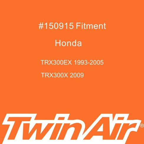 فلتر هواء رغوي مزدوج المرحلة مع شفة مطاطية 73 مم لهوندا TRX300EX 300EX 300X 1993–2009 - جزء OEM # 17254-HC0-680 عنصر مرشح بديل in Kuwait