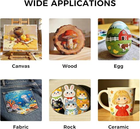 Artme 18 Colors Acrylic Paint Set, 8.45oz/250 ml Large Bulk Acrylic Paint, Rich Pigment Art Painting Supplies for Artists and Beginners Painting on Canvas Wood Rocks Crafts Ceramic in Saudi Arabia