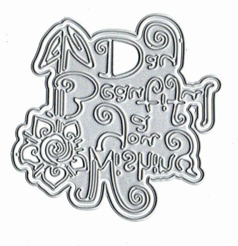 Wish You a Beautiful Day Metal Die Cuts,Spring Sunflower Frame Leaf Cutting Dies Cut Stencils for DIY Scrapbooking Album Decorative Embossing Paper Dies for Card Making in Kuwait