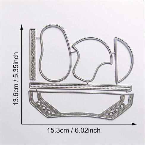 Baby Shoe Cutting Dies Metal Die Cuts Embossing Stencils For Scrapbooking Album Card Photo Decoration Template Mold in Saudi Arabia