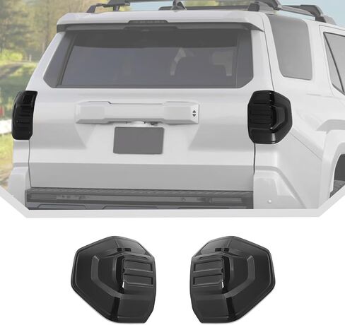 JeCar Tail Light Cover for 2025+ 4Runner - Smoked Black Taillight Lamp Cover Trim Guards, Exterior Decoration Accessories in Kuwait