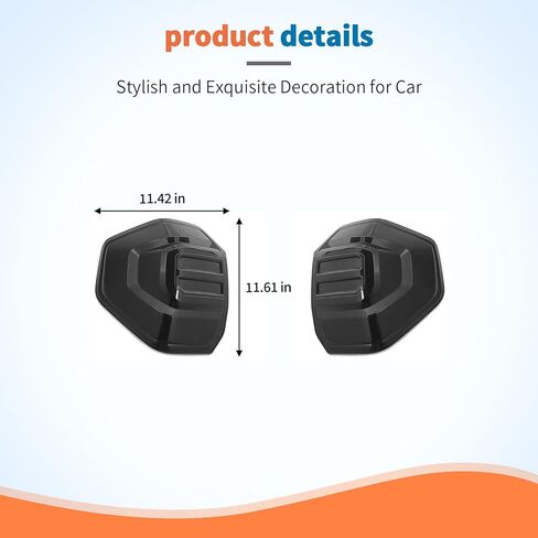 JeCar Tail Light Cover for 2025+ 4Runner - Smoked Black Taillight Lamp Cover Trim Guards, Exterior Decoration Accessories in Kuwait