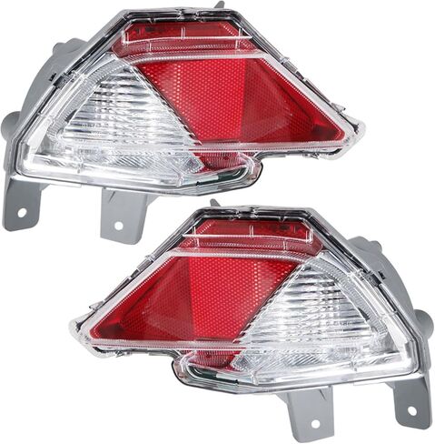GXYWADY Rear Bumper Reflector Light Stop Lamp Replacement for Toyota RAV4 2016-2018 814800R040 TO2883107 814900R040 TO2882107 Left & Right in Kuwait