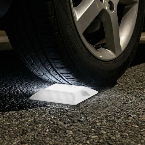 16 Pieces Road Reflectors, 4x4 Inch Reflective Pavement Stud Markers for Driveways, Sidewalks, Parking Lots, and Highways in Saudi Arabia