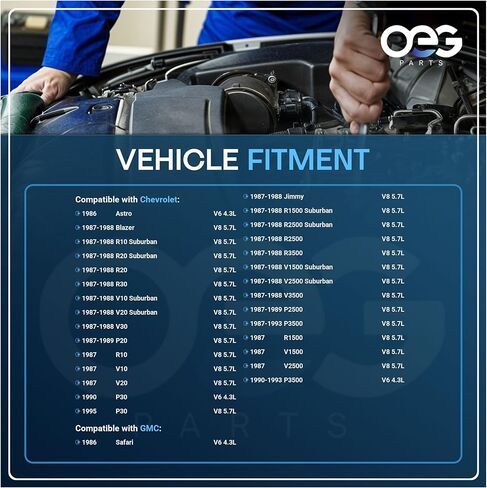 OEG Parts New HO 200 AMP Alternator Compatible With Chevrolet GMC Blazer R10 R20 R30 Suburban P20 P30 Jimmy Vans Trucks 5.7L 1987-1993 10463047, 10463180, 10497113, 10497114 in Kuwait
