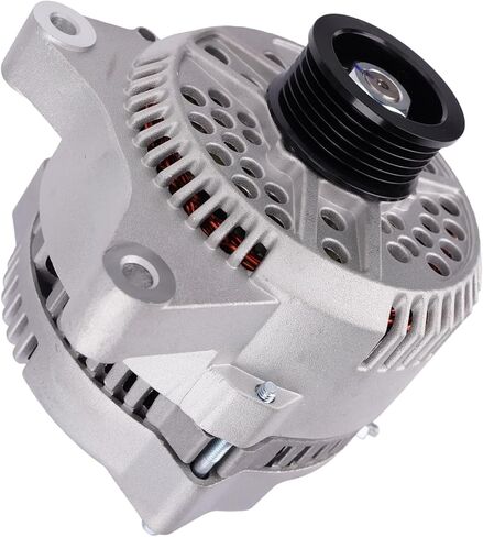 MOCA Alternator fits For Ford 1995-1999 Crown Victoria 4.6L, 2002-2003 E150 4.6L 5.4L, 2002-2003 E250 E350 E450 5.4L 6.8L, 2000-2005 Excursion 5.4L 6.8L, w/D shaped Alt Plug, for 130 Amp ONLY in Kuwait