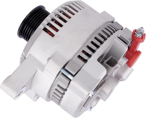 MOCA Alternator fits For Ford 1995-1999 Crown Victoria 4.6L, 2002-2003 E150 4.6L 5.4L, 2002-2003 E250 E350 E450 5.4L 6.8L, 2000-2005 Excursion 5.4L 6.8L, w/D shaped Alt Plug, for 130 Amp ONLY in Kuwait