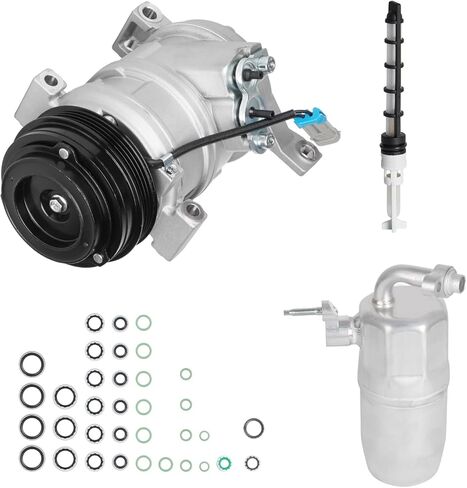 AC Air Conditioner Compressor Repair Kit fit for Chevrolet Silverado 1500,1500 HD,2500 HD,3500,fit for GMC Sierra 1500/1500/HD/2500 HD,fit for Cadillac Escalade EXT 2002-2006,for KT-4052 in Saudi Arabia