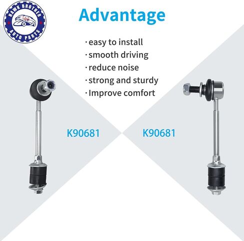 K90681 Front Sway Bar Links Stabilizer Bar End Link Kits Compatible With 1996-2002 Toyota 4RUNNER 2000-2005 TUNDRA 2005-2015 TACOMA in Kuwait