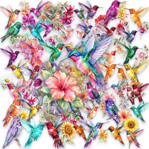 Sea Shell Stickers,100pcs Starfish Seahorse Under The Sea Beach Theme Stickers for Scrapbooking Journaling Planner Laptop Birthday Party Gift Laptop Decorations in Saudi Arabia