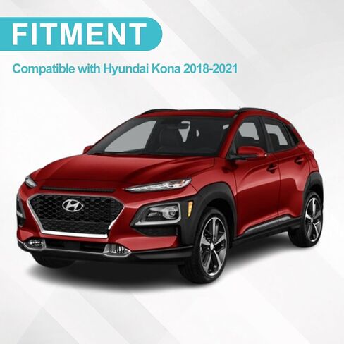 Front Bumper Cover Bracket Compatible with Hyundai Kona 2018-2021 Front Bumper Side Retainer Brackets Set Left Driver and Right Passenger Side 86513J9000 in Saudi Arabia