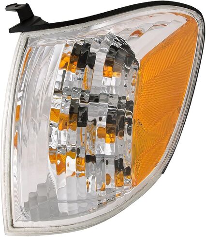 HEADLIGHTSDEPOT Chrome Housing Signal Light Compatible with Toyota Sequoia Tundra Includes Left Driver Side Signal Light in Kuwait