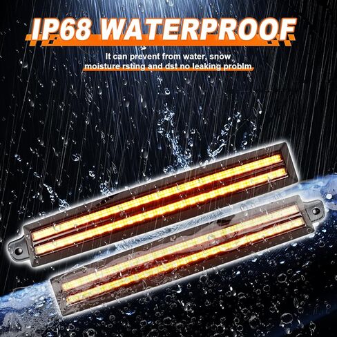 LED Front Bumper Headlight Side Marker Light fog for 1996-2002 Toyota 4Runner, Amber Daytime Running Light DRL & Sequential Turn Signal Lamp Replace Front Trim, OEM# TO1089103,TO1088103 in Kuwait
