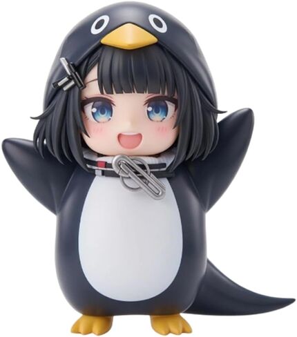 Arknights: Endfield‌ Endmin Gugugaga Cute Mini Figure Little Penguin Anime Game Characters PVC Desktop Ornaments Fans Gifts 2.4in in Saudi Arabia