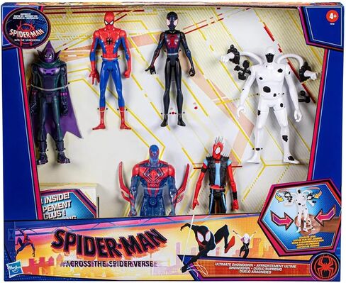 مجموعة Marvel Spider-Man Across the Spider-Verse Ultimate Showdown، شخصيات مجسمة مقاس 15.24 سم in Kuwait