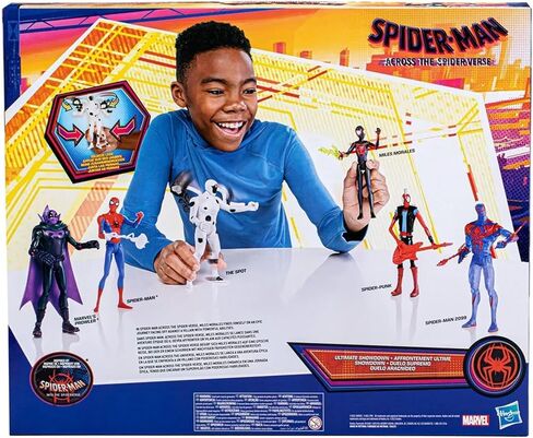 مجموعة Marvel Spider-Man Across the Spider-Verse Ultimate Showdown، شخصيات مجسمة مقاس 15.24 سم in Kuwait