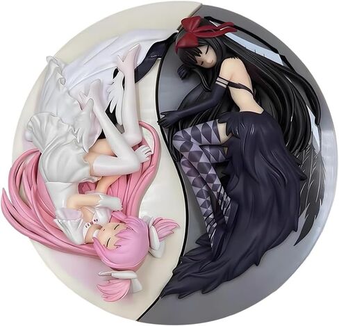 YLQANONG KanameMadoka Figures Anime Akemi Homura Figure Statues PVC Kaname Madoka Anime Action Figurine 5.51IN in Kuwait