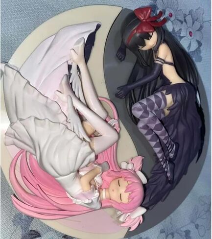 YLQANONG KanameMadoka Figures Anime Akemi Homura Figure Statues PVC Kaname Madoka Anime Action Figurine 5.51IN in Kuwait