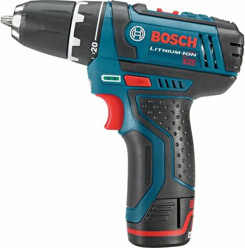 BOSCH PS31-2A 12V Max 3/8 Inch Drill/Driver Kit with (2) 2 Ah Batteries and Charger, Variable Speed in Saudi Arabia