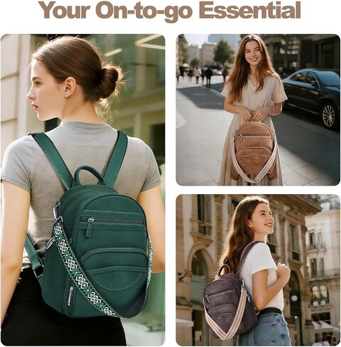 SYTRAH Laptop Bag for Women Small Backpack Purse in Saudi Arabia