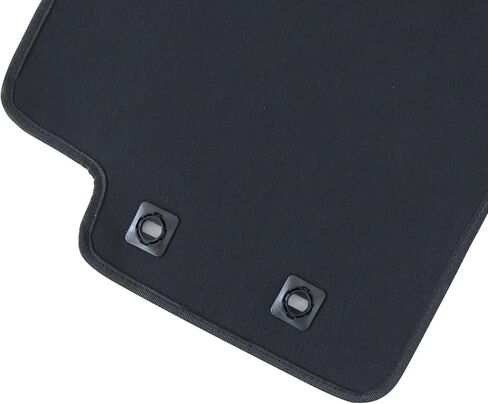 FZJDSD Black 4Pcs Front & Rear Floor Mats Carpet Velour Replacement Compatible with Honda Accord 2003 2004 2005 2006 2007 in Kuwait