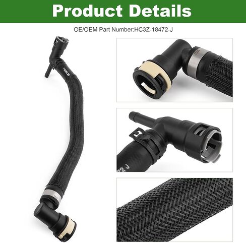 For 2017-2024 Ford Super Duty 6.7L Diesel Heater Core Inlet Hose Coolant Tube - HC3Z-18472-J, HC3Z-18472-E, HC3Z-18472-G in Kuwait