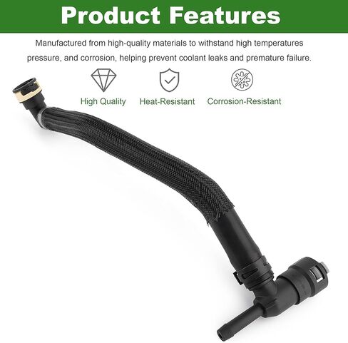 For 2017-2024 Ford Super Duty 6.7L Diesel Heater Core Inlet Hose Coolant Tube - HC3Z-18472-J, HC3Z-18472-E, HC3Z-18472-G in Kuwait