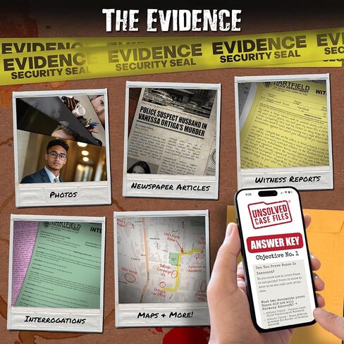 Unsolved Case Files | Ortiga, Vanessa - Cold Case Murder Mystery Game - Can You Solve The Crime? in Saudi Arabia