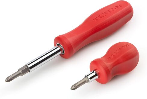 TEKTON 6-in-1 Torx Multi-Bit Driver (T10 x T15, T20 x T25, Black) | DMS14003 in Saudi Arabia
